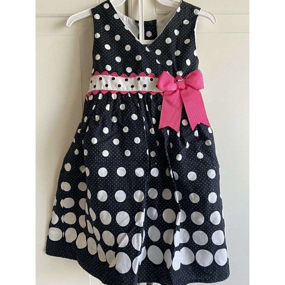 Rare Editions‎ Girl’s 4T Black Sleeveless Dress